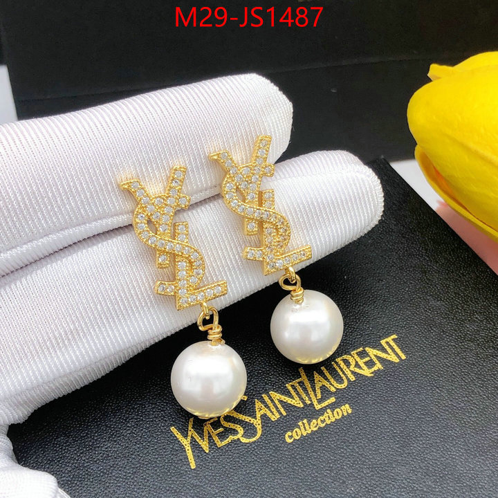 Jewelry-YSL best quality fake ID: JS1487 $: 29USD