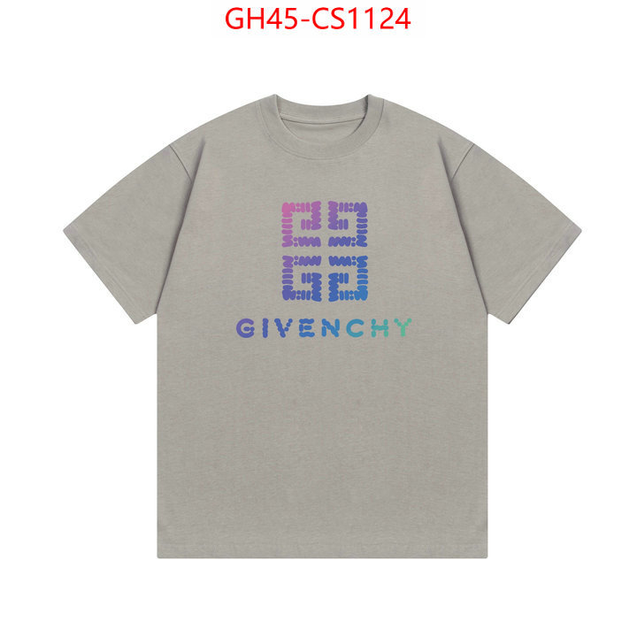 Clothing-Givenchy best quality designer ID: CS1124 $: 45USD