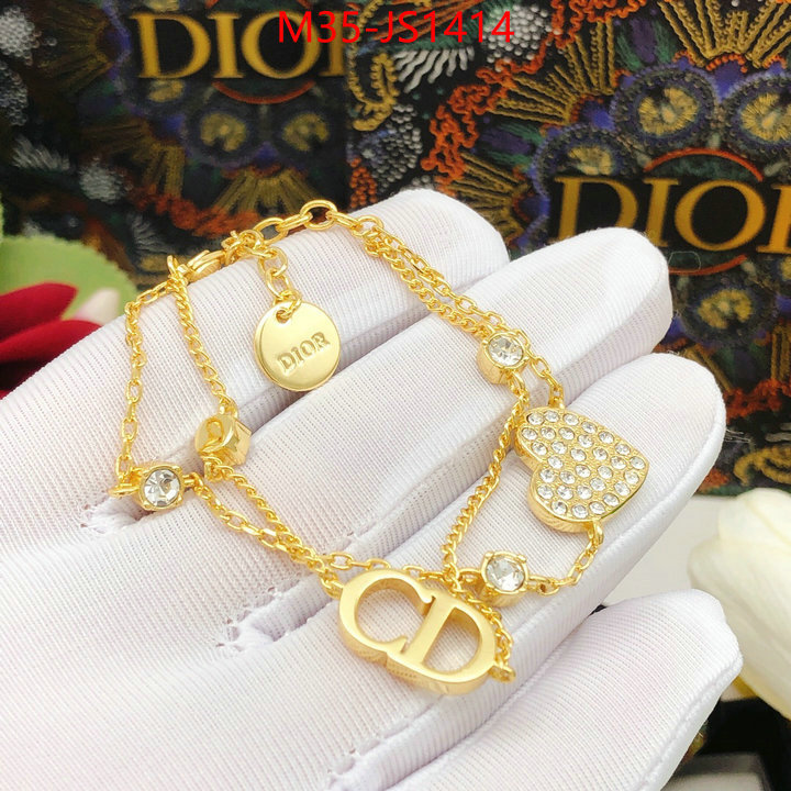 Jewelry-Dior how to buy replica shop ID: JS1414 $: 35USD