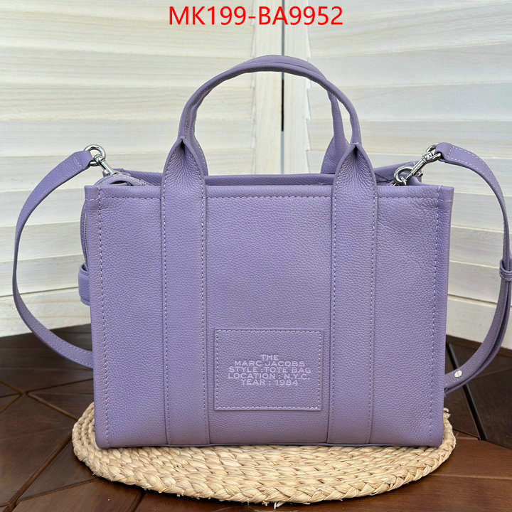 Marc Jacobs Bags(TOP)-Handbag- 1:1 ID: BA9952 $: 199USD,