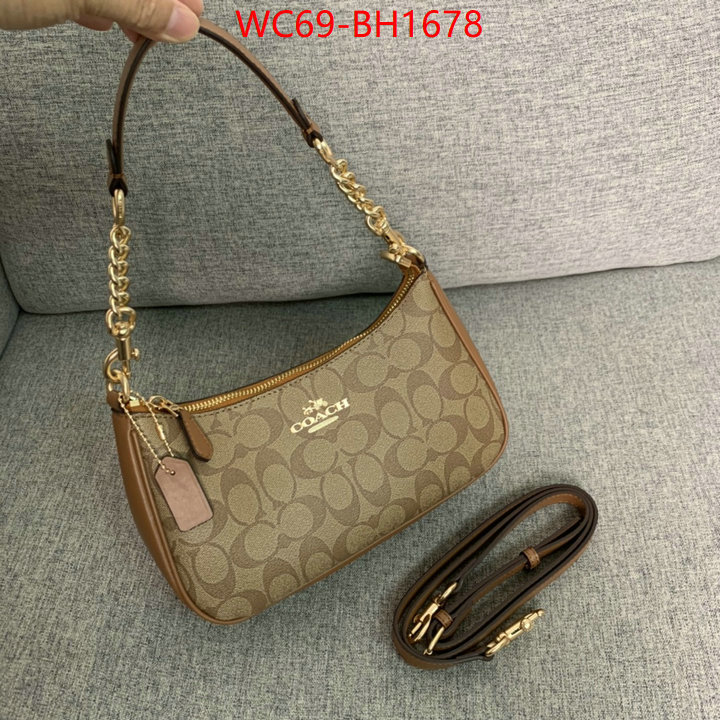 Coach Bags(4A)-Handbag- shop cheap high quality 1:1 replica ID: BH1678 $: 69USD,