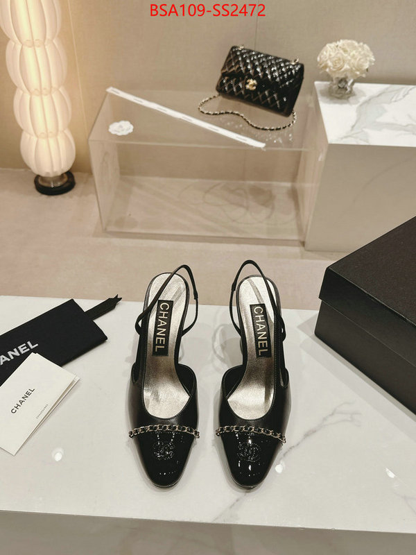 Women Shoes-Chanel designer wholesale replica ID: SS2472 $: 109USD