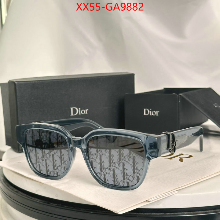 Glasses-Dior what is a 1:1 replica ID: GA9882 $: 55USD