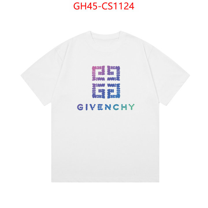 Clothing-Givenchy best quality designer ID: CS1124 $: 45USD