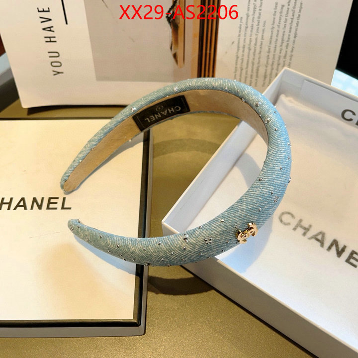 Hair band-Chanel wholesale ID: AS2206 $: 29USD