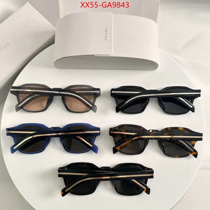 Glasses-Prada is it ok to buy ID: GA9843 $: 55USD