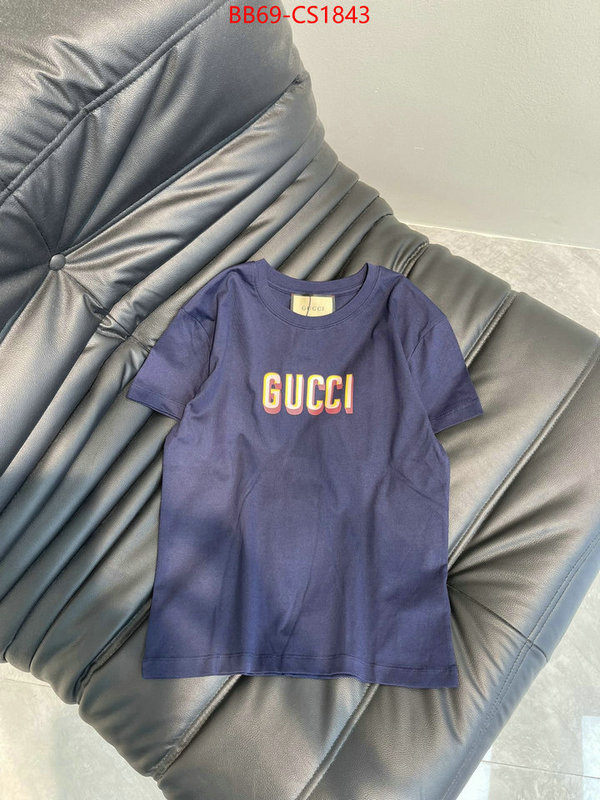 Clothing-Gucci aaaaa quality replica ID: CS1843 $: 69USD