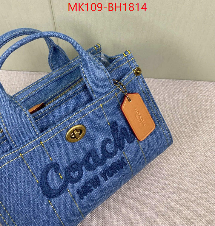 Coach Bags(4A)-Handbag- what best designer replicas ID: BH1814 $: 109USD,