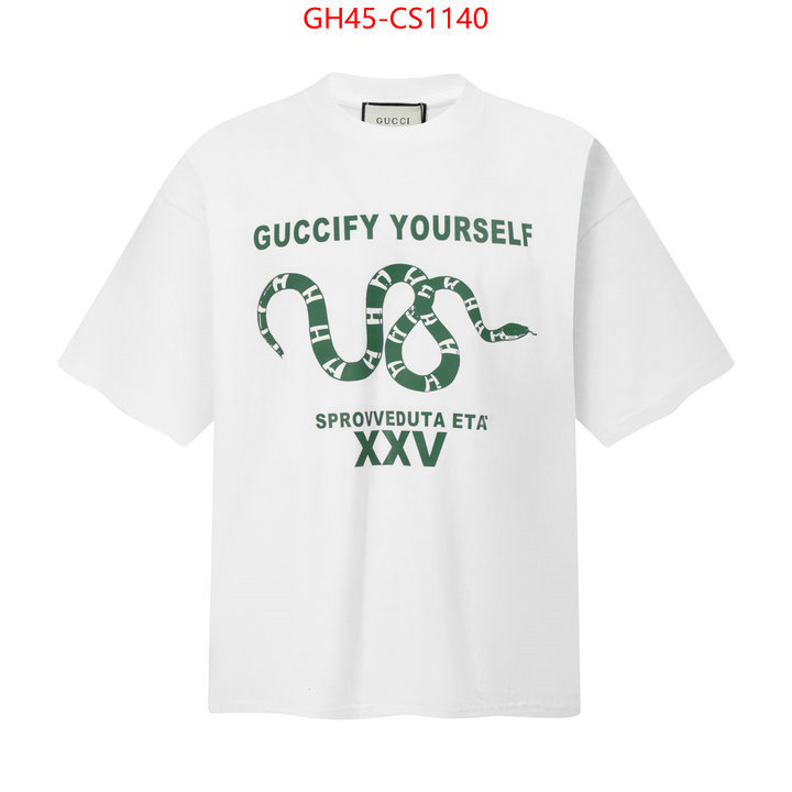 Clothing-Gucci best knockoff ID: CS1140 $: 45USD