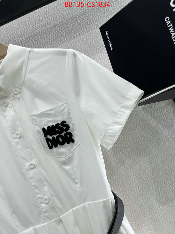 Clothing-Dior best site for replica ID: CS1834 $: 135USD