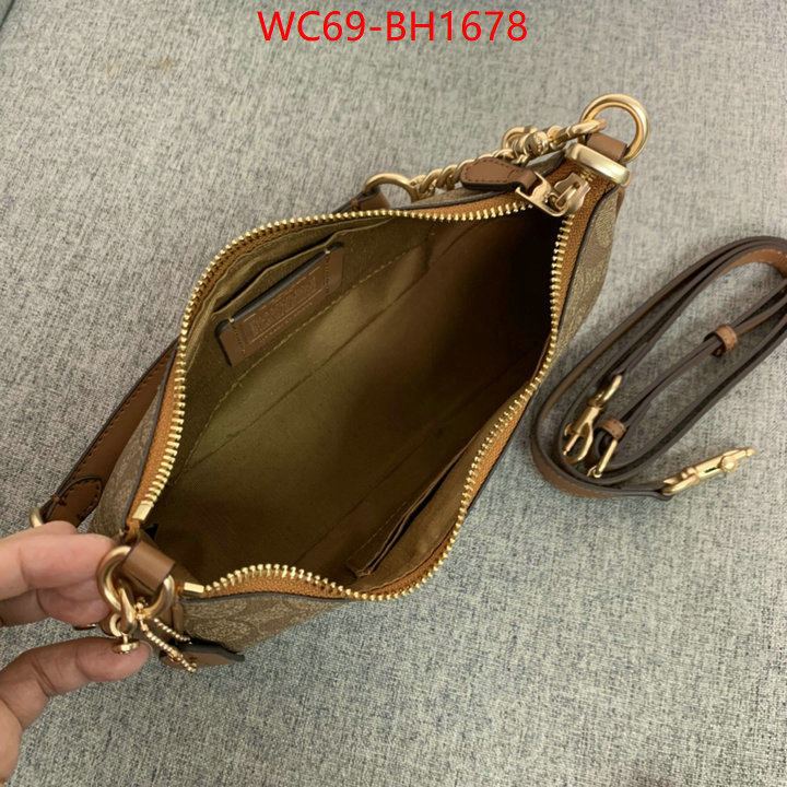 Coach Bags(4A)-Handbag- shop cheap high quality 1:1 replica ID: BH1678 $: 69USD,