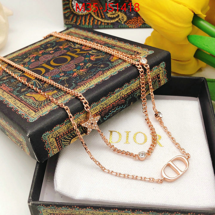 Jewelry-Dior replcia cheap from china ID: JS1418 $: 35USD