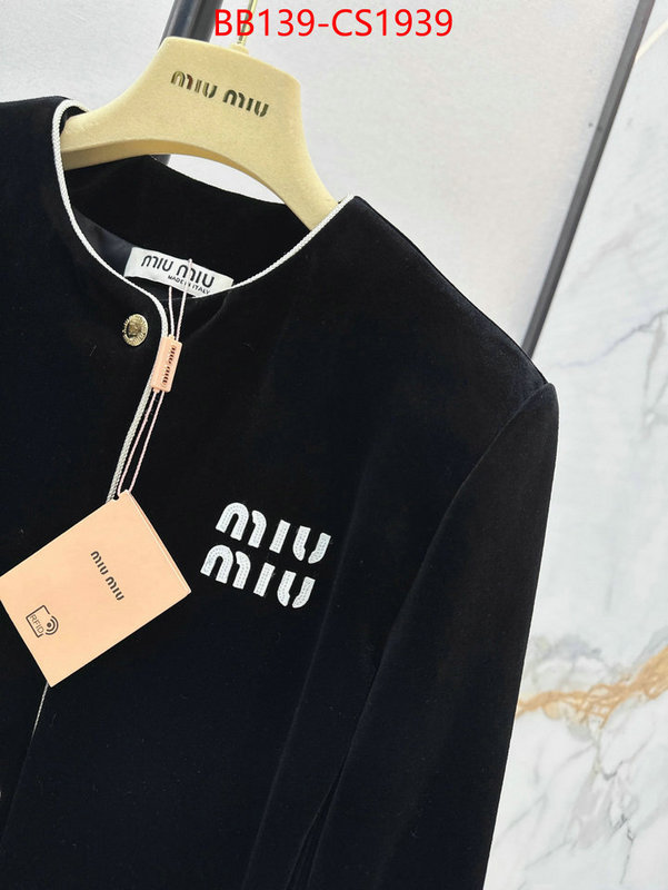 Clothing-MIU MIU replica 1:1 ID: CS1939 $: 139USD