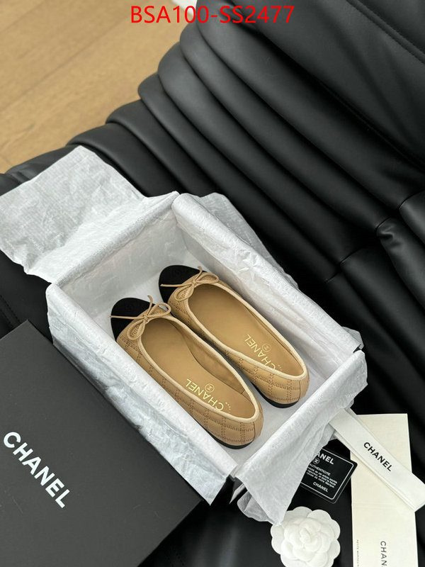 Women Shoes-Chanel perfect quality designer replica ID: SS2477 $: 100USD