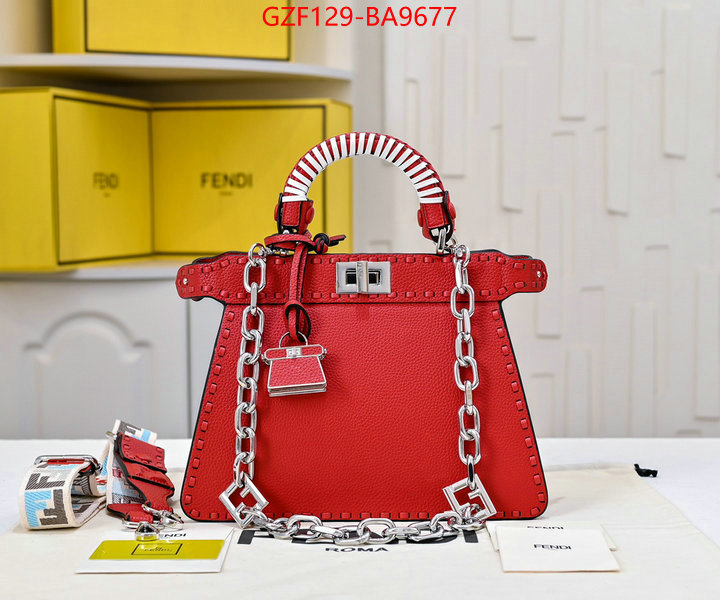 Fendi Bags(4A)-Peekaboo only sell high-quality ID: BA9677 $: 129USD,