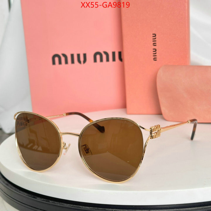 Glasses-Miu Miu luxury cheap ID: GA9819 $: 55USD