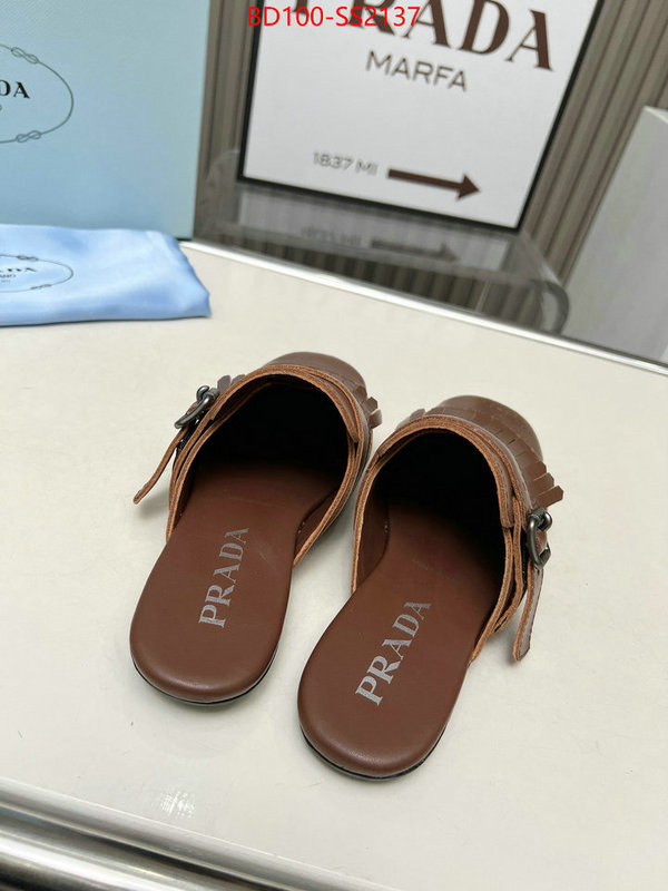 Women Shoes-Prada high quality aaaaa replica ID: SS2137 $: 100USD