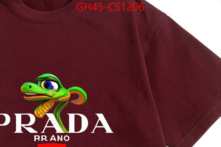 Clothing-Prada customize the best replica ID: CS1206 $: 45USD