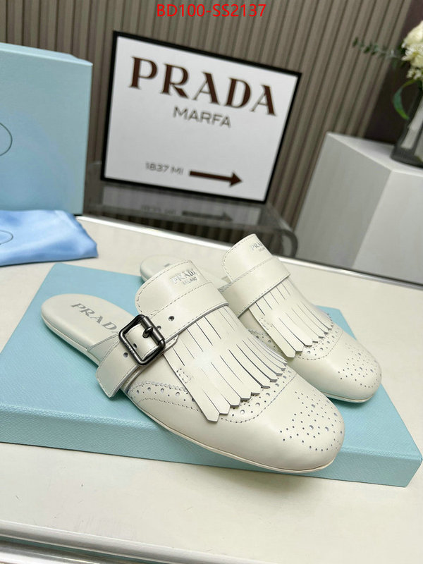 Women Shoes-Prada high quality aaaaa replica ID: SS2137 $: 100USD