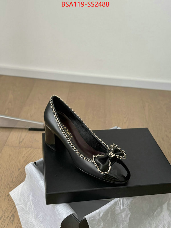 Women Shoes-Chanel top 1:1 replica ID: SS2488 $: 119USD