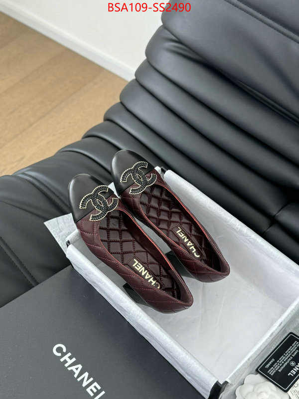 Women Shoes-Chanel buy 2024 replica ID: SS2490 $: 109USD