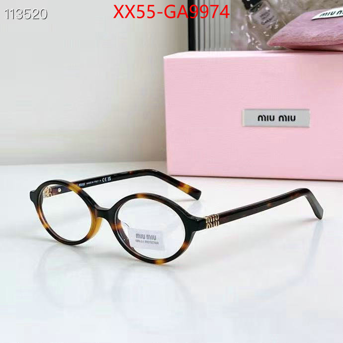 Glasses-Miu Miu top perfect fake ID: GA9974 $: 55USD