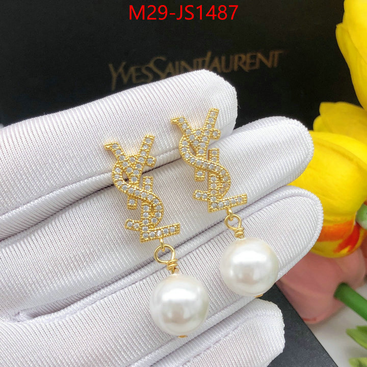 Jewelry-YSL best quality fake ID: JS1487 $: 29USD