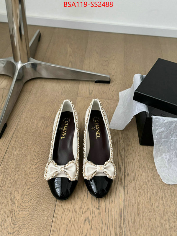 Women Shoes-Chanel top 1:1 replica ID: SS2488 $: 119USD