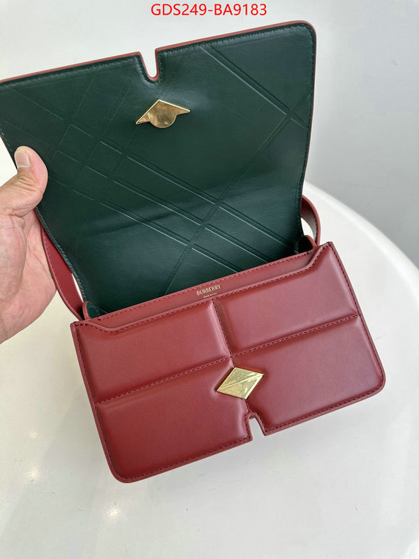 Burberry Bags(TOP)-Crossbody- 2024 aaaaa replica customize ID: BA9183 $: 249USD,