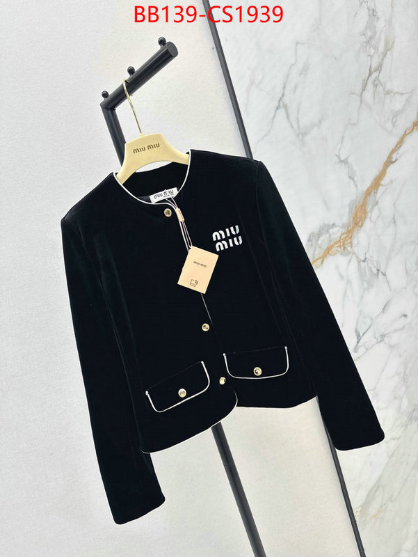 Clothing-MIU MIU replica 1:1 ID: CS1939 $: 139USD