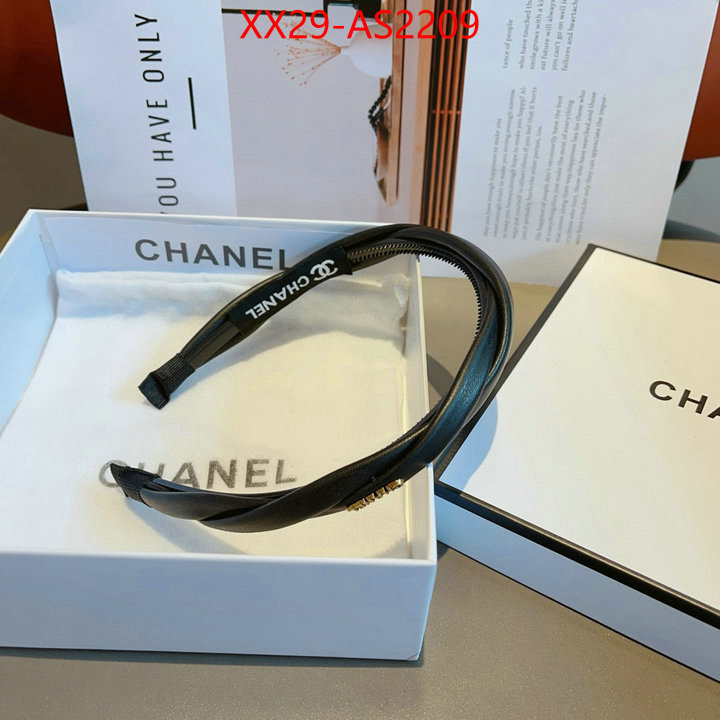 Hair band-Chanel cheap wholesale ID: AS2209 $: 29USD