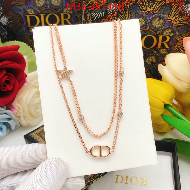 Jewelry-Dior replcia cheap from china ID: JS1418 $: 35USD