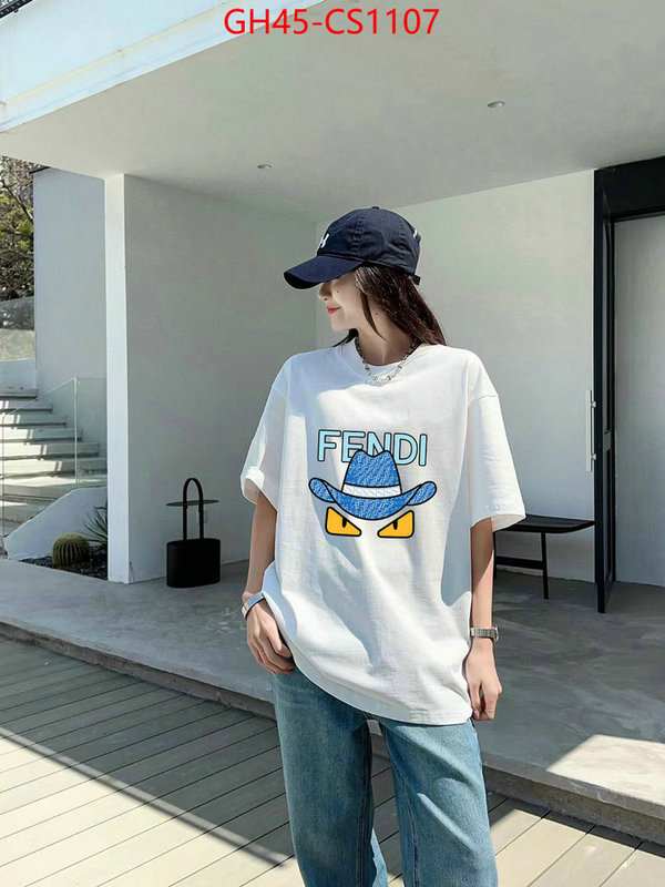 Clothing-Fendi how to start selling replica ID: CS1107 $: 45USD