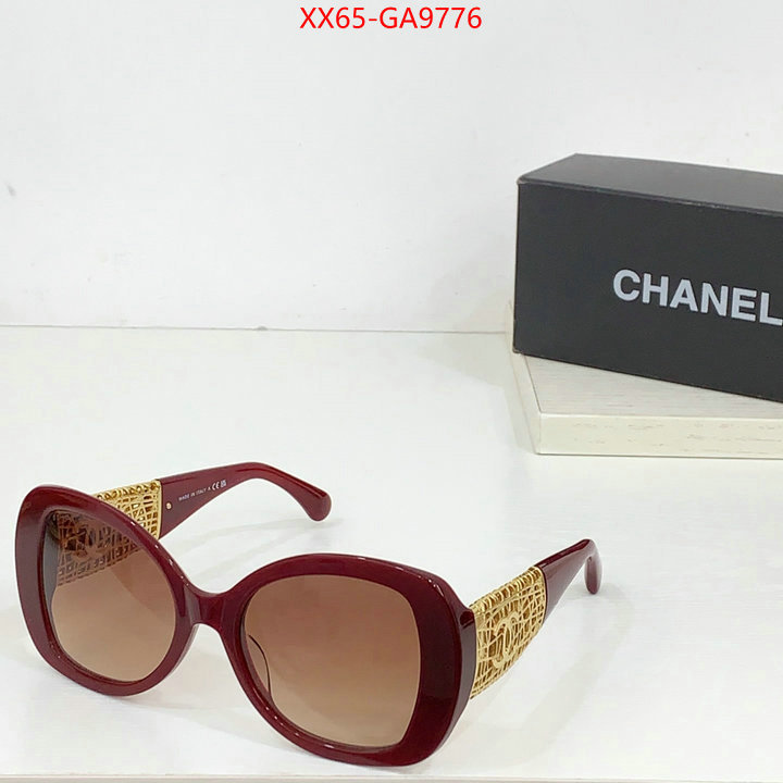 Glasses-Chanel exclusive cheap ID: GA9776 $: 65USD