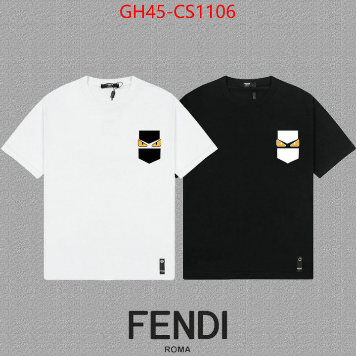 Clothing-Fendi we provide top cheap aaaaa ID: CS1106 $: 45USD