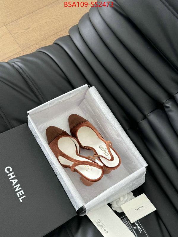 Women Shoes-Chanel high quality 1:1 replica ID: SS2473 $: 109USD