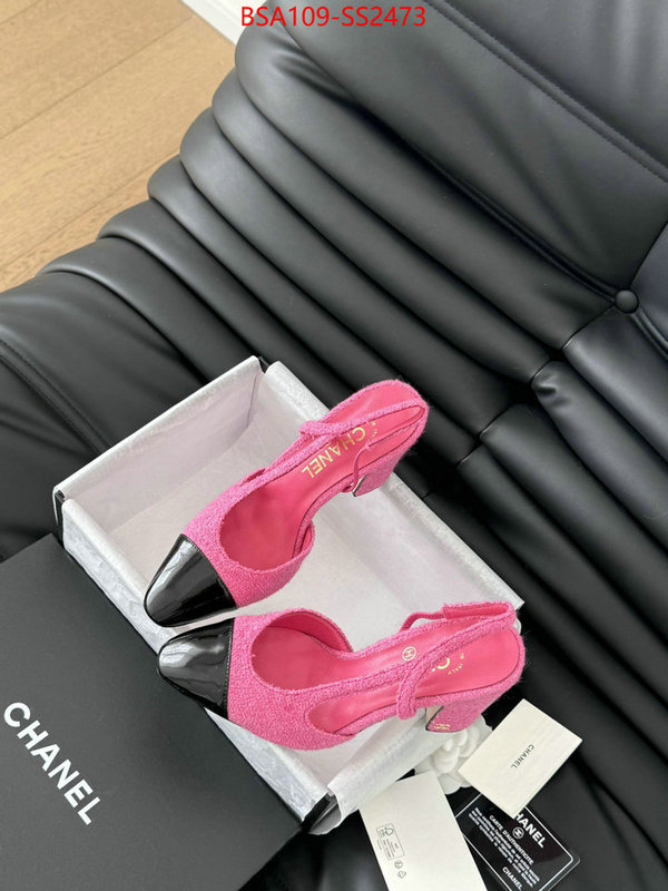 Women Shoes-Chanel high quality 1:1 replica ID: SS2473 $: 109USD