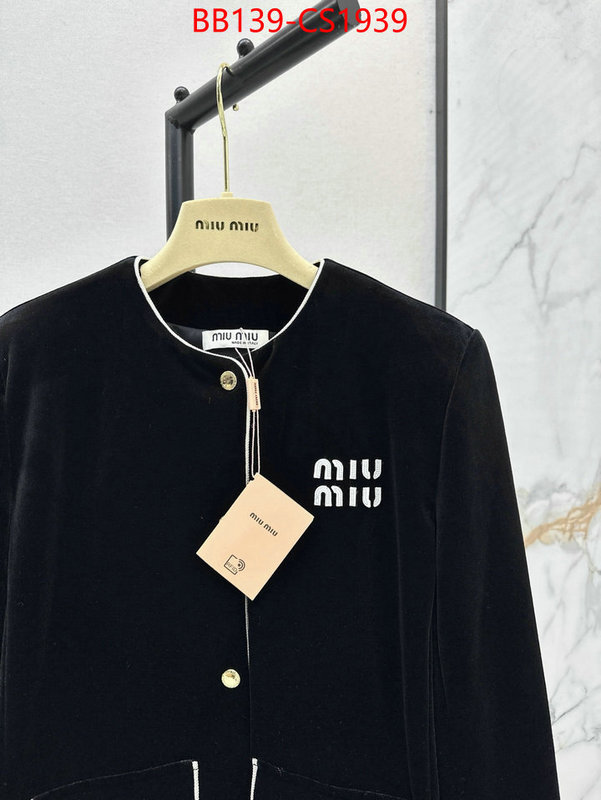 Clothing-MIU MIU replica 1:1 ID: CS1939 $: 139USD