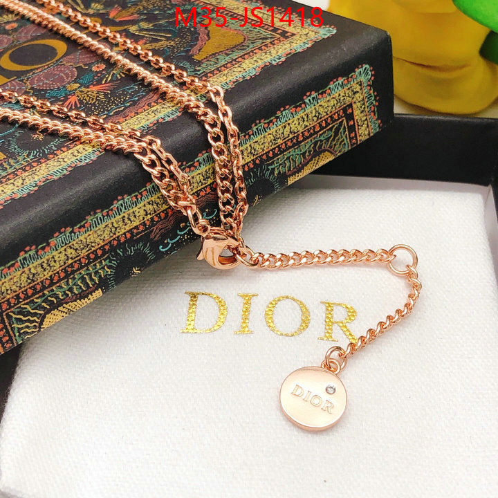 Jewelry-Dior replcia cheap from china ID: JS1418 $: 35USD