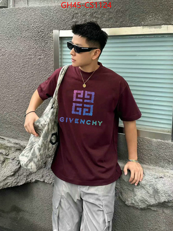 Clothing-Givenchy best quality designer ID: CS1124 $: 45USD