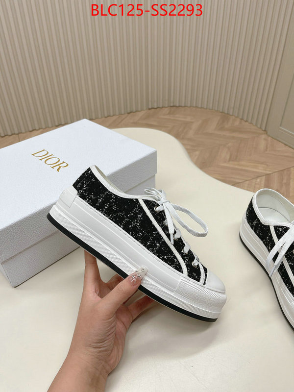 Women Shoes-Dior top perfect fake ID: SS2293 $: 125USD