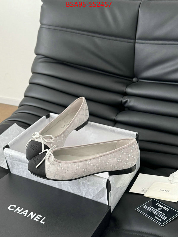 Women Shoes-Chanel buy 2024 replica ID: SS2457 $: 95USD