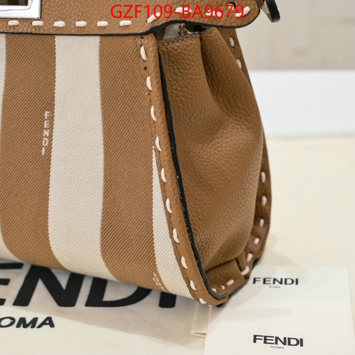 Fendi Bags(4A)-Peekaboo buy high-quality fake ID: BA9679 $: 109USD,