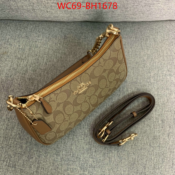 Coach Bags(4A)-Handbag- shop cheap high quality 1:1 replica ID: BH1678 $: 69USD,