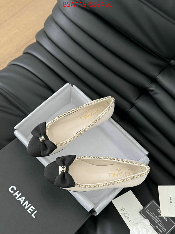 Women Shoes-Chanel shop designer replica ID: SS2486 $: 119USD