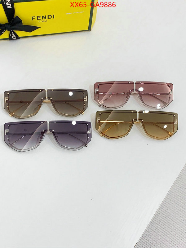 Glasses-Fendi replica 1:1 high quality ID: GA9886 $: 65USD