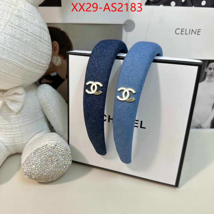 Hair band-Chanel we offer ID: AS2183 $: 29USD