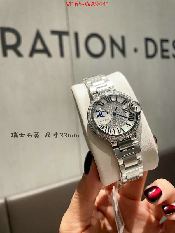 Watch(4A)-Cartier is it illegal to buy dupe ID: WA9441 $: 165USD