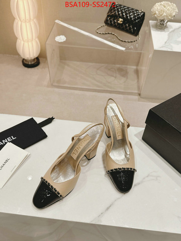 Women Shoes-Chanel designer wholesale replica ID: SS2472 $: 109USD