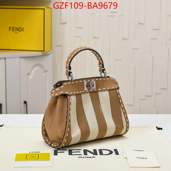 Fendi Bags(4A)-Peekaboo buy high-quality fake ID: BA9679 $: 109USD,